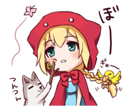 AKAZUKIN3 -Little Red Riding Hood3- sticker #4876808