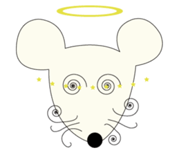 Bad Mouse Mr. White. sticker #4876931