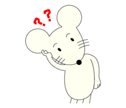 Bad Mouse Mr. White. sticker #4876948