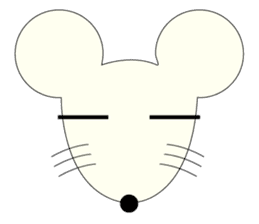 Bad Mouse Mr. White. sticker #4876949