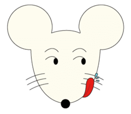 Bad Mouse Mr. White. sticker #4876960
