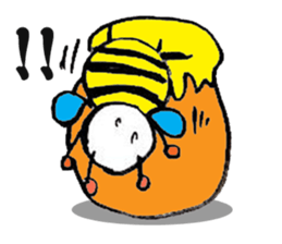 HoneyBee sticker #4877261