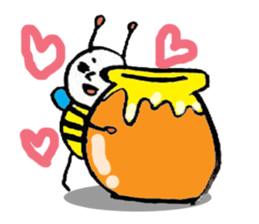 HoneyBee sticker #4877262