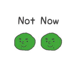 Speaking green ball sticker #4877417