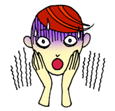 the perspiring sticker sticker #4877901