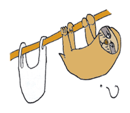 lovely cute pig going out with bag sticker #4878034