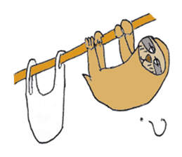 lovely cute pig going out with bag sticker #4878034