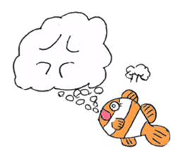 lovely cute pig going out with bag sticker #4878046