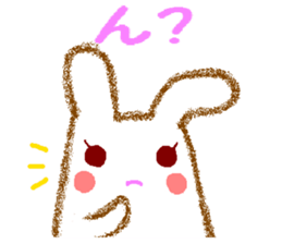 I sticker a rabbit pleasantly sticker #4878089