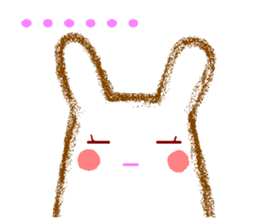 I sticker a rabbit pleasantly sticker #4878094
