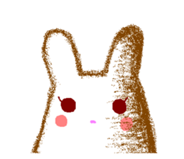 I sticker a rabbit pleasantly sticker #4878095