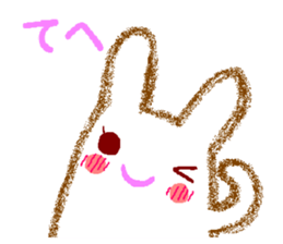 I sticker a rabbit pleasantly sticker #4878100