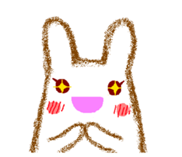 I sticker a rabbit pleasantly sticker #4878101