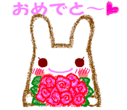 I sticker a rabbit pleasantly sticker #4878106