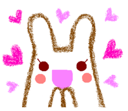 I sticker a rabbit pleasantly sticker #4878111