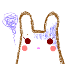 I sticker a rabbit pleasantly sticker #4878116