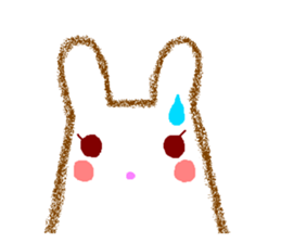 I sticker a rabbit pleasantly sticker #4878118