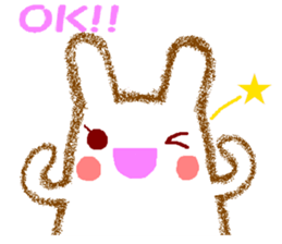 I sticker a rabbit pleasantly sticker #4878120