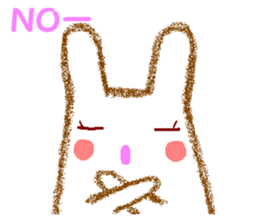 I sticker a rabbit pleasantly sticker #4878121