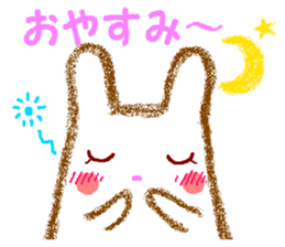 I sticker a rabbit pleasantly sticker #4878123