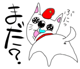 kawaii snotty-nosed child dog sticker #4878212