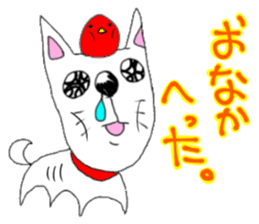 kawaii snotty-nosed child dog sticker #4878216