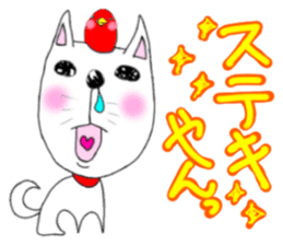kawaii snotty-nosed child dog sticker #4878218