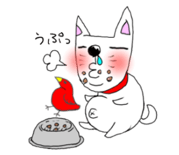 kawaii snotty-nosed child dog sticker #4878219