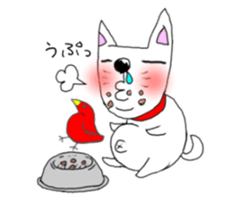 kawaii snotty-nosed child dog sticker #4878219