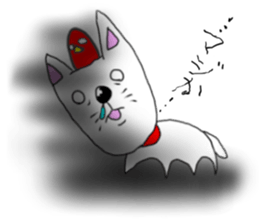 kawaii snotty-nosed child dog sticker #4878236