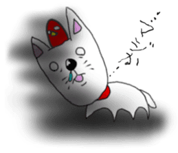 kawaii snotty-nosed child dog sticker #4878236