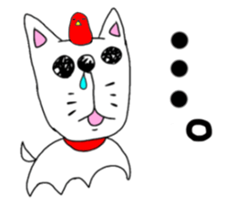 kawaii snotty-nosed child dog sticker #4878243