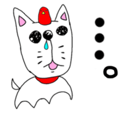 kawaii snotty-nosed child dog sticker #4878243