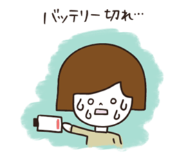 Camera girls. sticker #4878417