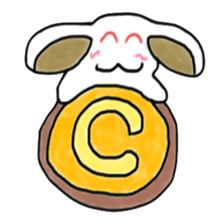 Rabbit say witty remark of money sticker #4878674