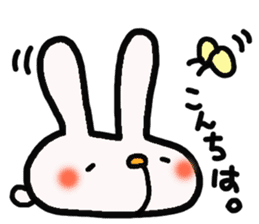 rabbit is cute. sticker #4878769