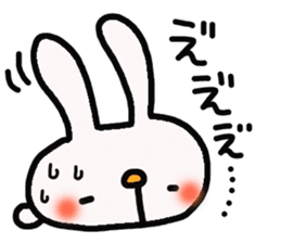 rabbit is cute. sticker #4878775