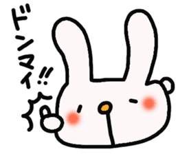 rabbit is cute. sticker #4878777
