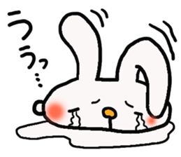 rabbit is cute. sticker #4878786