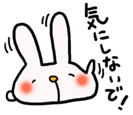 rabbit is cute. sticker #4878792