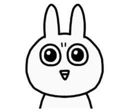 Shirousagi Sticker sticker #4879113