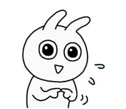 Shirousagi Sticker sticker #4879123