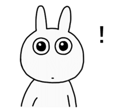 Shirousagi Sticker sticker #4879125