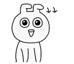 Shirousagi Sticker sticker #4879127