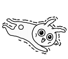 Shirousagi Sticker sticker #4879136