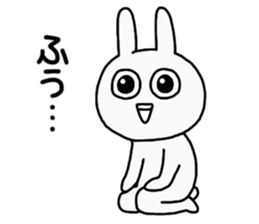 Shirousagi Sticker sticker #4879141