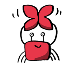 'YURU' KANI by lefthandkemkem sticker #4879392