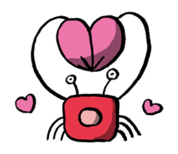 'YURU' KANI by lefthandkemkem sticker #4879396