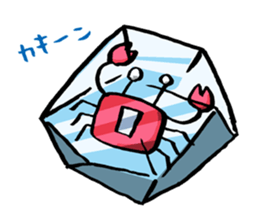 'YURU' KANI by lefthandkemkem sticker #4879400