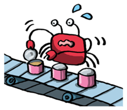 'YURU' KANI by lefthandkemkem sticker #4879411